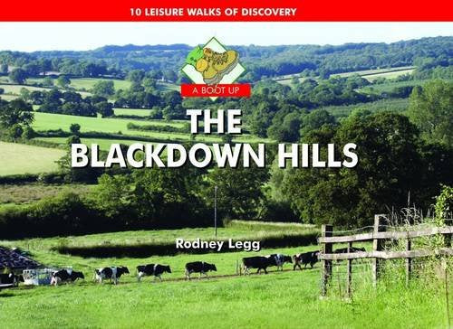 Book cover depicting rolling green hills, cows, and the Blackdown Hills title.