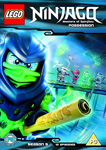 Lego Ninjago Season 5 DVD cover featuring Zane and other ninja figures.