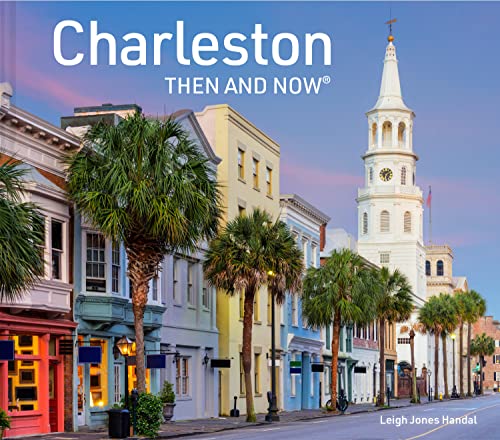 Book cover: Charleston street scene with historic buildings and palm trees.