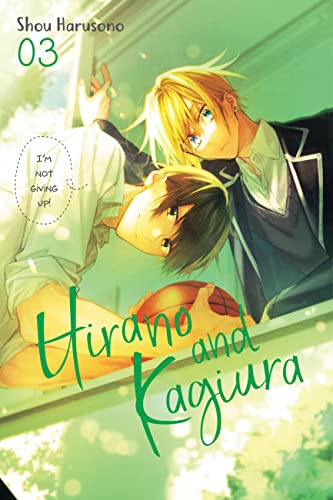 Manga volume 3 cover with two young men and basketball imagery.