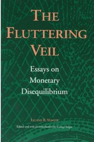 Book cover for "The Fluttering Veil" with green textured background.