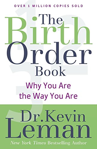 Book cover for The Birth Order Book by Dr. Kevin Leman with large typography.