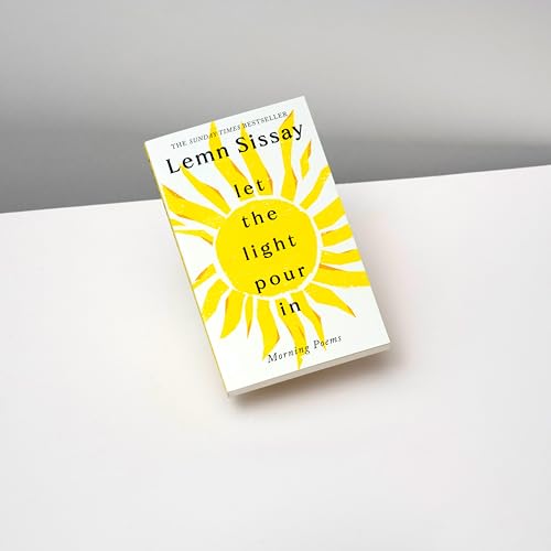 Book cover titled Let the Light Pour In by Lemn Sissay with yellow sun illustration.
