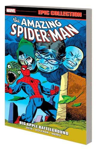 Comic book cover featuring Spider-Man facing Green Goblin and Mysterio.
