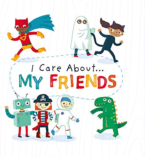Book cover with colorful illustrations of children dressed as fantasy characters.