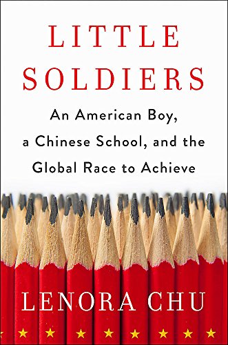 Book cover: "Little Soldiers" with rows of red pencils.