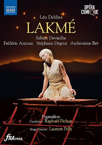 DVD cover for Lakmé opera, featuring a woman in a pale dress.