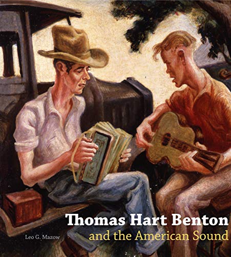 Painting of two musicians, one with an accordion and one with a guitar.