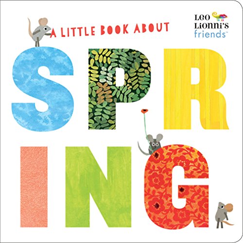 Book cover with colorful letters spelling "SPRING" and small animal illustrations.