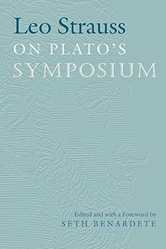 Book cover: "Leo Strauss on Plato’s Symposium" with a classical bust.