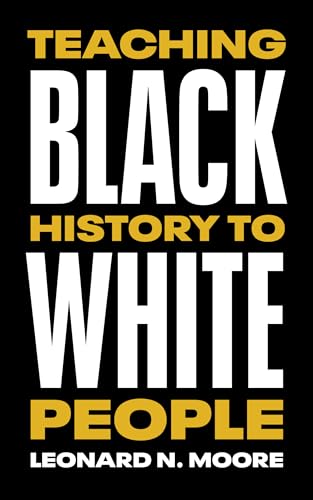 Book cover with bold yellow and white text on a black background.