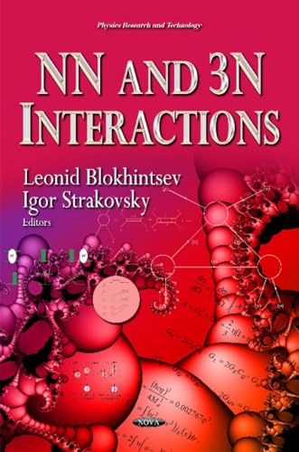 Book cover with title “NN and 3N Interactions” and abstract molecular graphic.