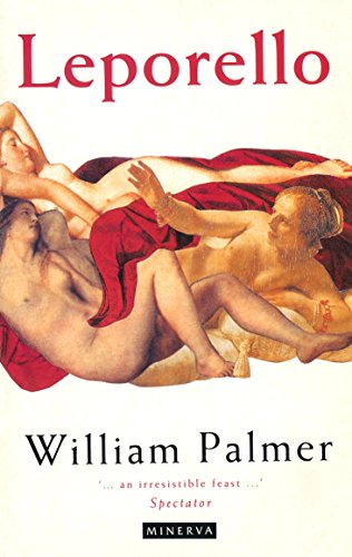 Book cover: "Leporello" with a painting of reclining figures in red cloth.