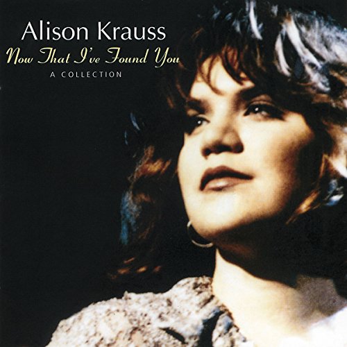Alison Krauss album cover, close-up portrait of a woman looking up.