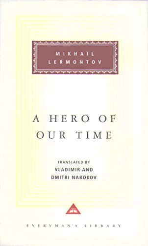 Book cover: “A Hero Of Our Time” by Mikhail Lermontov, Everyman’s Library.