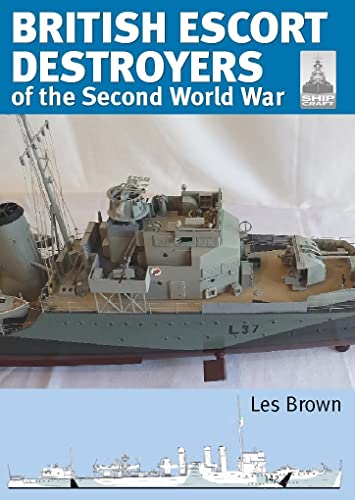 Book cover featuring a detailed model of a British WWII destroyer.