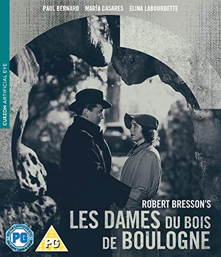 Blu-ray cover for “Les Dames Du Bois De Boulogne” featuring a couple.
