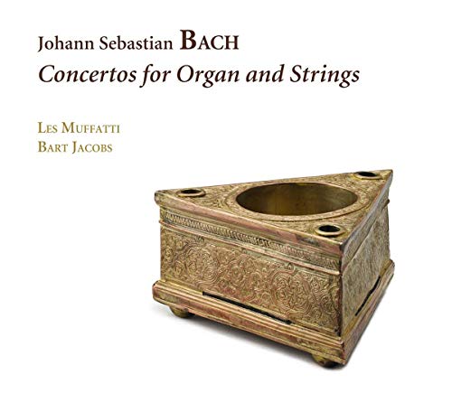"CD cover featuring an ornate, gold-colored organ console against a white background."