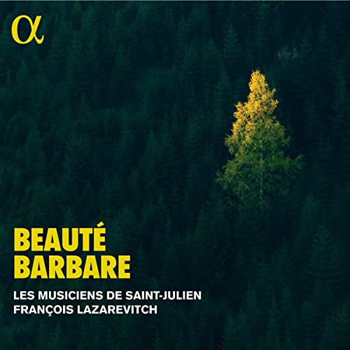 CD cover: dark forest with a single illuminated tree, text overlay.