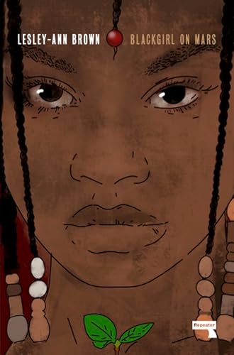 Book cover: close-up illustration of a Black woman with braids and a plant.