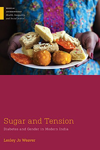 Book cover: sweets on a plate, with text “Sugar and Tension.”