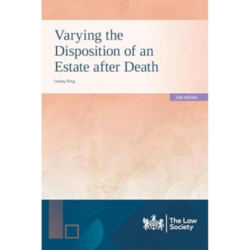 Book cover: “Varying the Disposition of an Estate after Death,” 2nd edition.