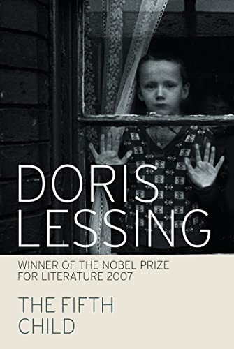 Book cover: a child looks through a window, with large text "Doris Lessing.