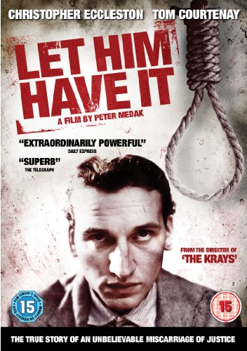 DVD cover for "Let Him Have It" featuring a man and noose.