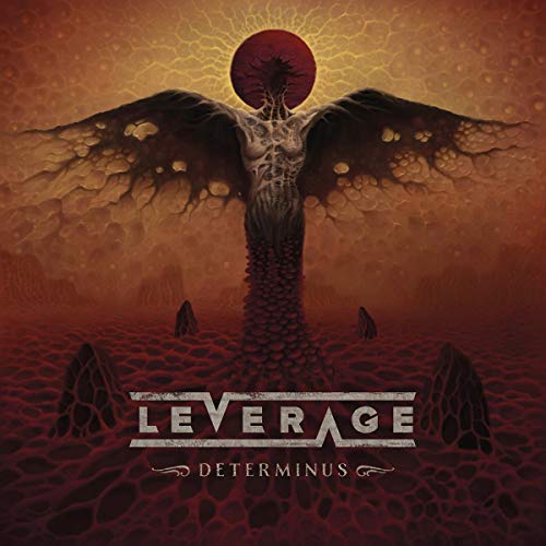 Album cover featuring a winged figure with a red sphere head in a wasteland.
