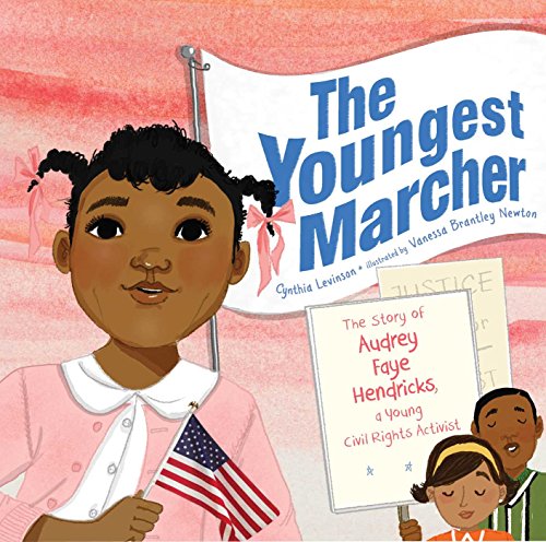 Book cover featuring a young Black girl with a protest sign.