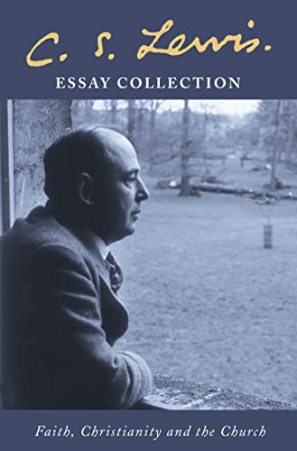 Book cover featuring C.S. Lewis portrait and landscape background.