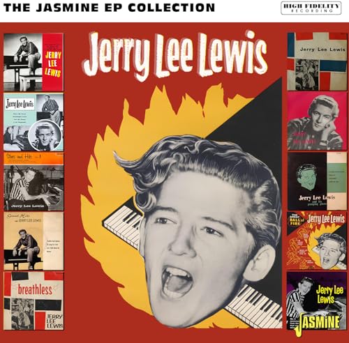 Jerry Lee Lewis CD cover with photos of the artist and album art.