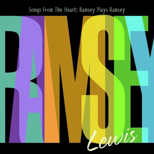 CD cover for "Songs From The Heart" by Lewis Ramsey, colorful text.
