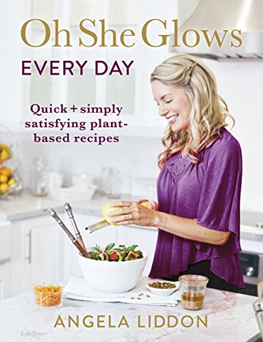 Cookbook cover featuring Angela Liddon and a salad with citrus garnish.