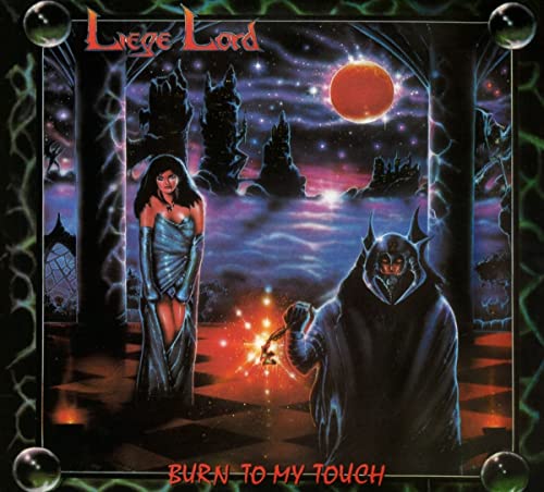 Album cover: woman and cloaked figure in a fantastical, dark landscape.