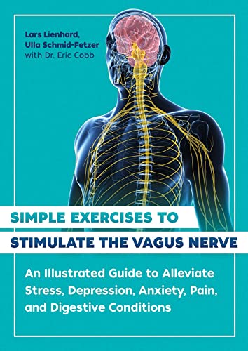 Book cover depicting the vagus nerve and human anatomy in teal and blue.