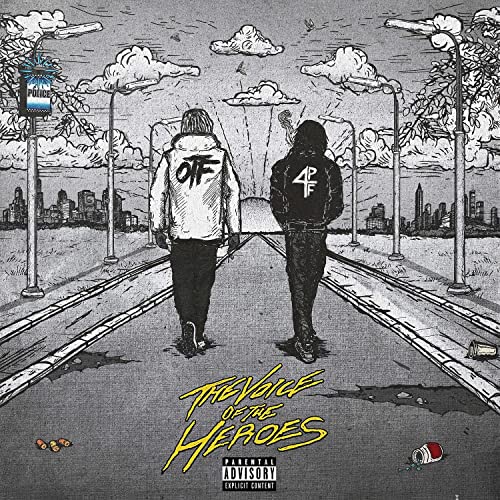 Album cover for Lil Baby and Lil Durk’s “The Voice of the Heroes.”
