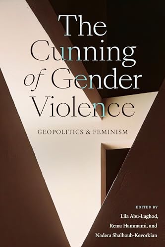 Book cover: "The Cunning of Gender Violence" with abstract geometric design.