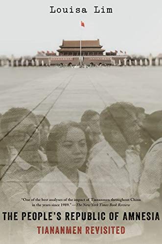 Book cover with Tiananmen Square and blurred faces in the foreground.
