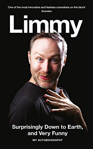 Book cover featuring comedian Limmy, with title "Surprisingly Down to Earth.