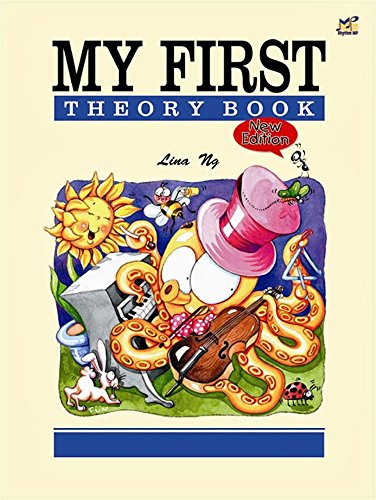 Cover of My First Theory Book featuring a cartoon octopus playing a violin.