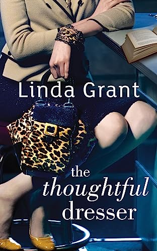 Book cover featuring a woman with a leopard print handbag.
