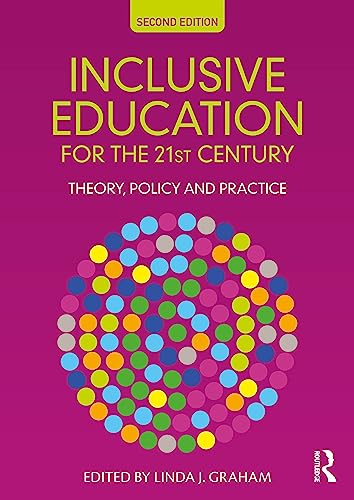 Book cover: "Inclusive Education for the 21st Century", colorful circles below title.