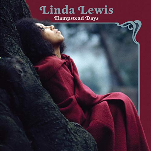 CD cover for Linda Lewis’ “Hampstead Days” featuring a woman in red.