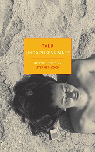 Book cover showing a woman lying on sand with a yellow text box overlay.