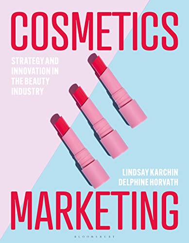 Book cover with pink lipstick tubes and bold red and white text.