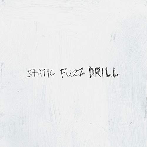 CD cover with handwritten black text on a white, textured background.