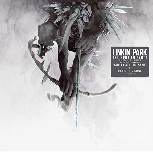 Linkin Park’s “The Hunting Party” vinyl album cover with a warrior illustration.