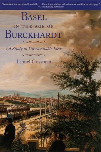Book cover: “Basel in the Age of Burckhardt” with a city landscape.