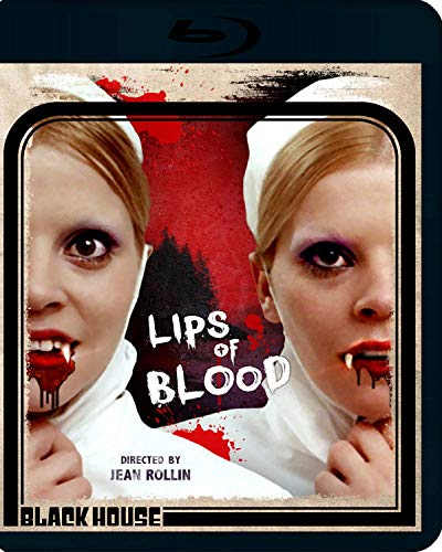 Blu-ray cover art featuring two vampire women in white nurse uniforms with bloodied mouths.